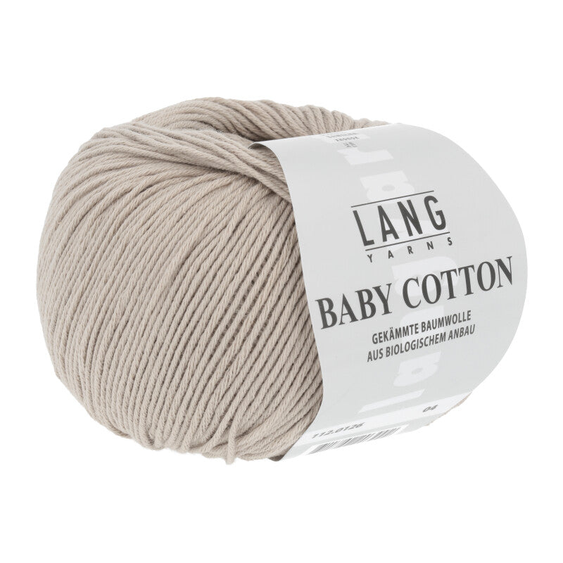 Lang Yarns Baby Cotton – 50g / 180m – Beige (0126)