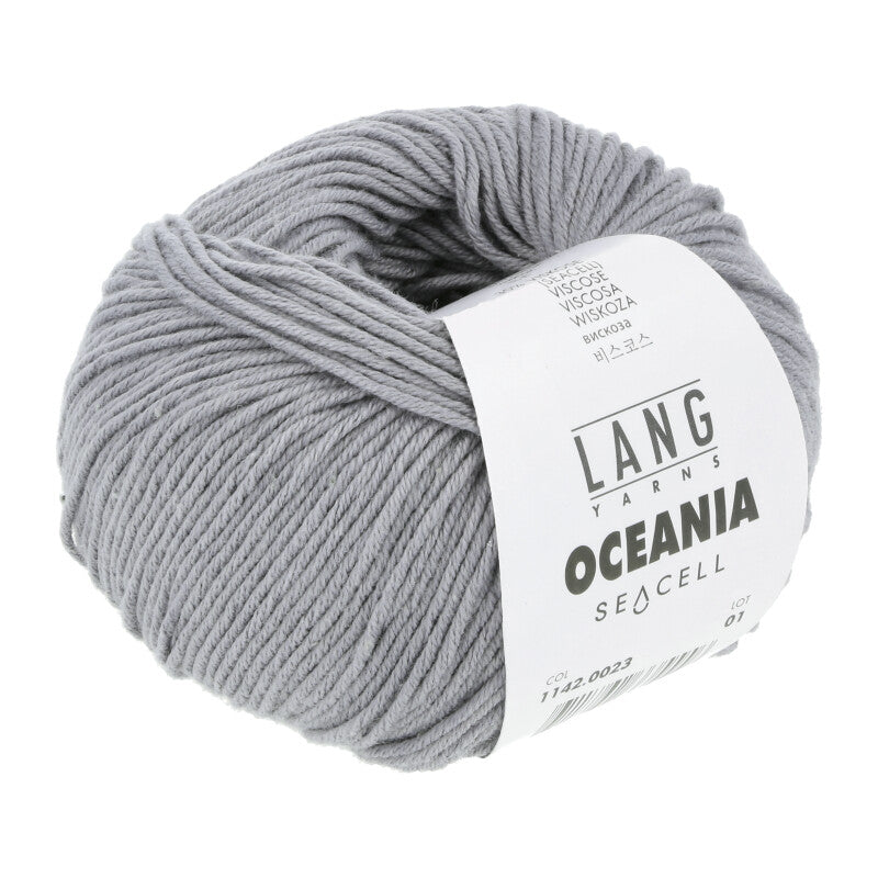 Lang Yarns Oceania – 50g / 140m – Silver (0023)