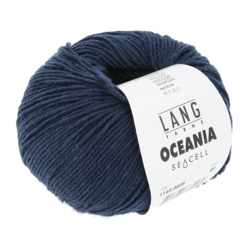 Lang Yarns Oceania – 50g / 140m – Navy (0025)