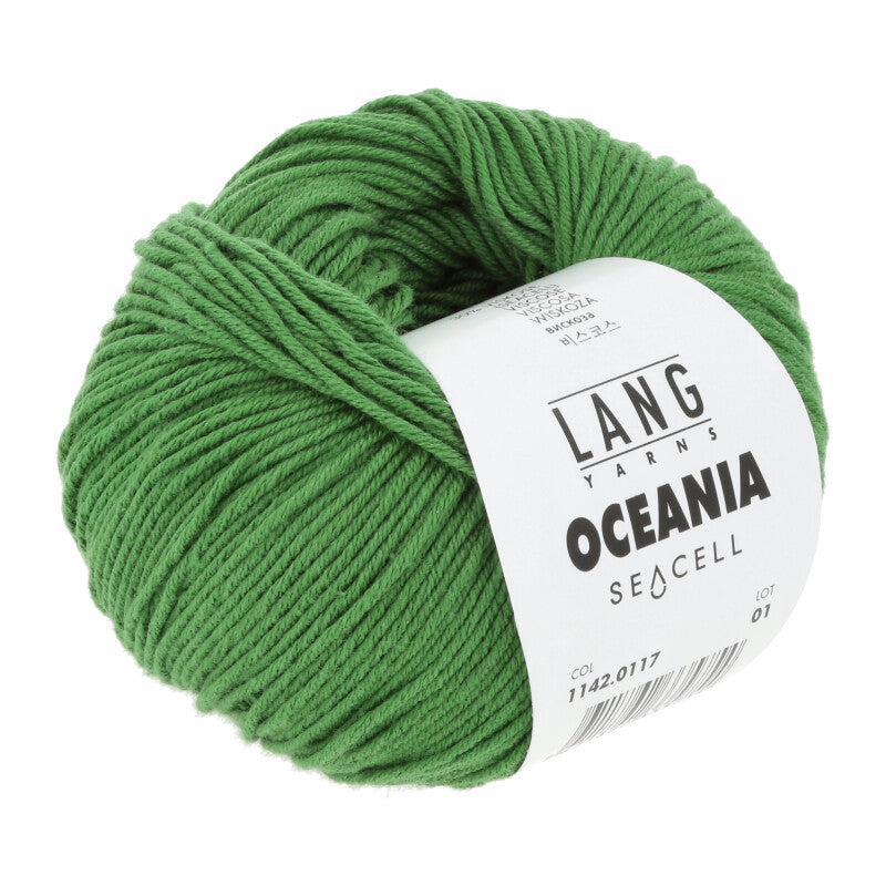 Lang Yarns Oceania – 50g / 140m – Grassgreen (0117)