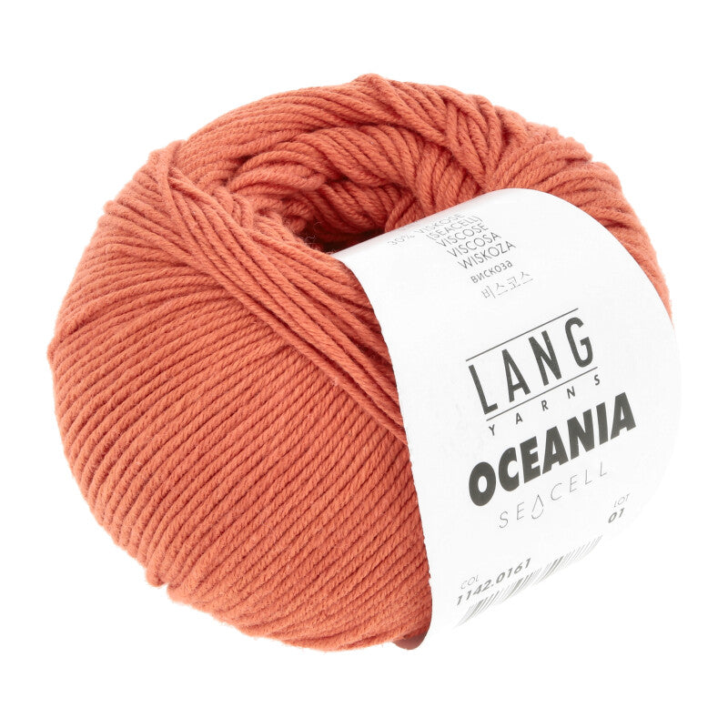 Lang Yarns Oceania – 50g / 140m – Tomato (0161)
