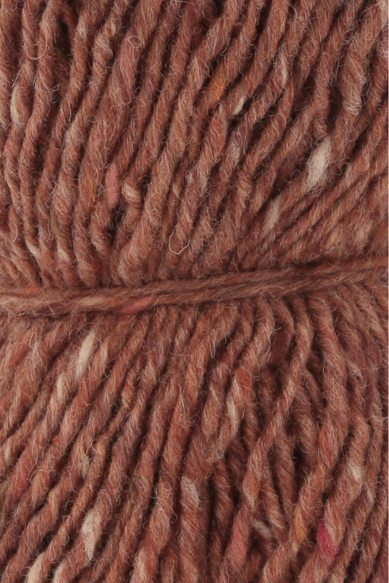 Lang Yarns Donegal Tweed+ Yarn, 105m / 50g – Rust (0087), yarn texture