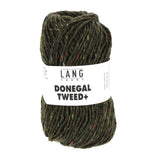 Lang Yarns Donegal Tweed+ Yarn, 105m / 50g – Olive (0098)