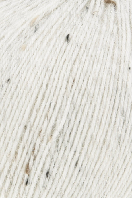 Lang Yarns Alpaca Soxx Tweed – 100g / 387m – Offwhite (0002) – detail