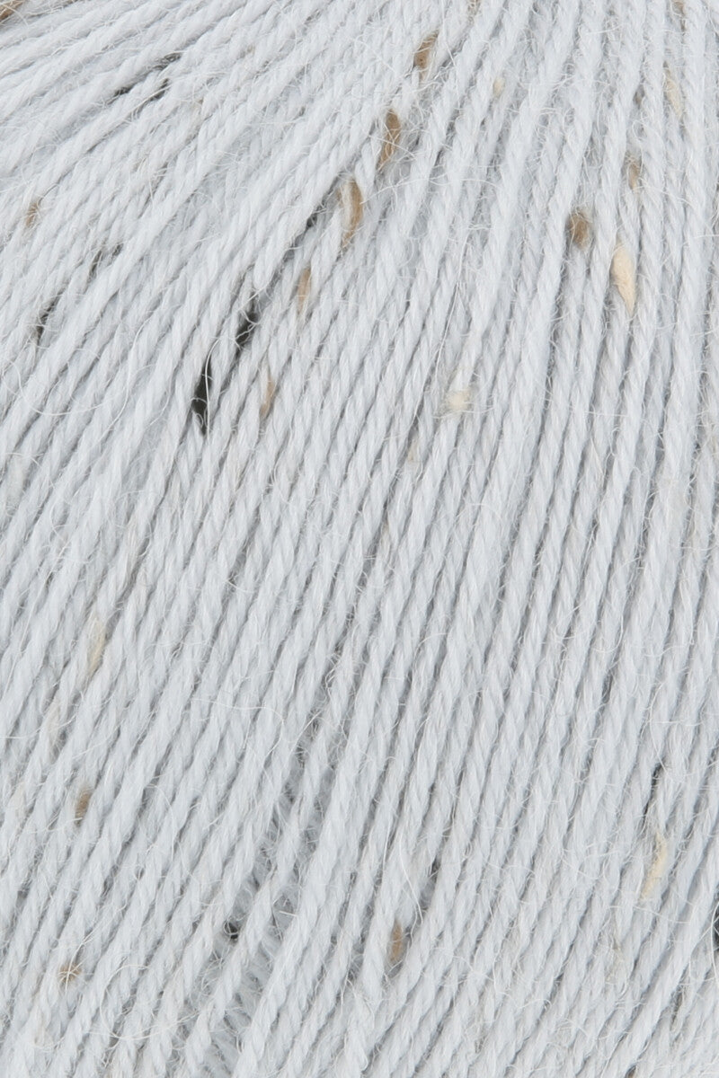 Lang Yarns Alpaca Soxx Tweed – 100g / 387m – Light Grey (0003) – detail