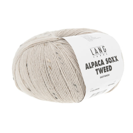 Lang Yarns Alpaca Soxx Tweed – 100g / 387m – Sand (0026)