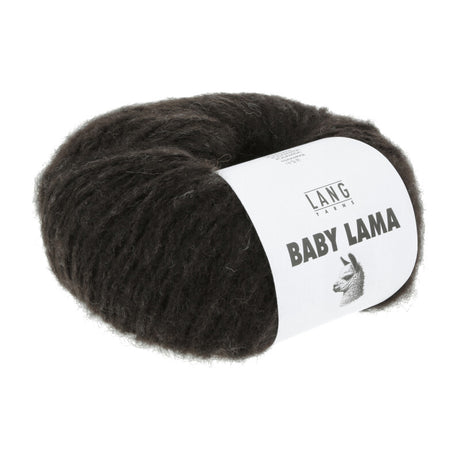Lang Yarns Baby Lama – 50g / 120m – Dark Brown (0068)