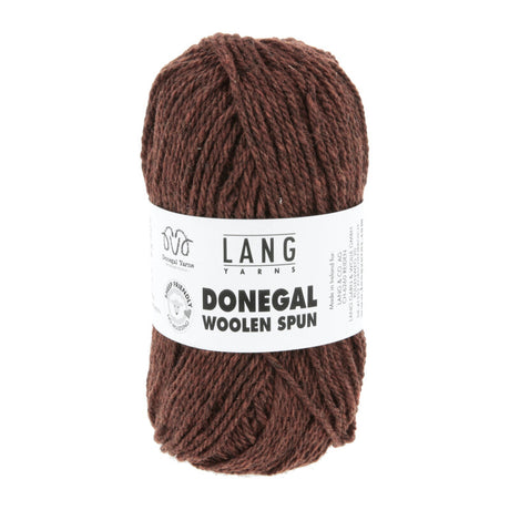 Lang Yarns Donegal Woolen Spun Yarn, 105m / 50g – Rust (0087)