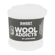 Lang Yarns Sweet – 50g / 135m – White (0001)