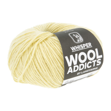 Lang Yarns Whisper – 50g / 125m – Light Yellow (0013)