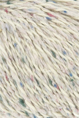 Lang Yarns Cotton Tweed – 50g / 130m – Baby Yellow (0013) – detail