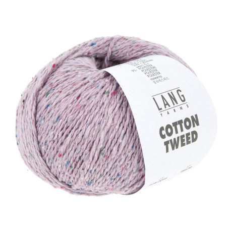 Lang Yarns Cotton Tweed – 50g / 130m – Dusty Pink (0048)