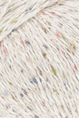Lang Yarns Cotton Tweed – 50g / 130m – Offwhite (0094) – detail