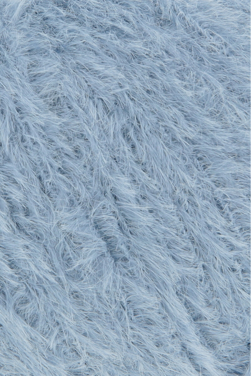 Lang Yarns Velvet – 50g / 170m – Light Blue (0021) – detail