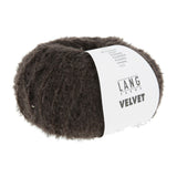 Lang Yarns Velvet – 50g / 170m – Dark Brown (0068)