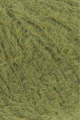 Lang Yarns Velvet – 50g / 170m – Light Olive (0097) – detail