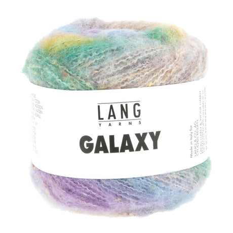 Lang Yarns Galaxy – 50g / 240m – Light Blue/Lilac/Green (0002)