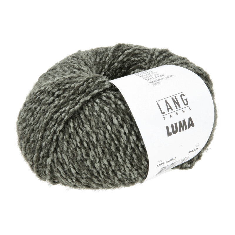 Lang Yarns Luma – 50g / 120m – Crocodile Green (0099)