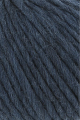 Lang Yarns Naturalis – 50g / 90m – Steel Blue (0010) – detail