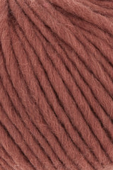 Lang Yarns Naturalis – 50g / 90m – Brick (0087) – detail