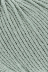Lang Yarns Merino+ – 50g / 90m – Light Sage (0092) – detail