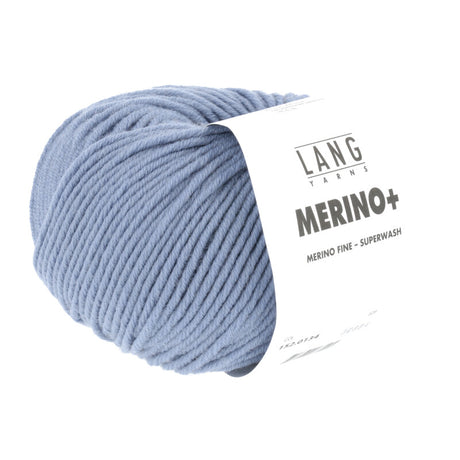 Lang Yarns Merino+ – 50g / 90m – Light Jeans (0134)