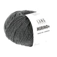 Lang Yarns Merino+ – 50g / 90m – Dark Grey Mélange (0270)