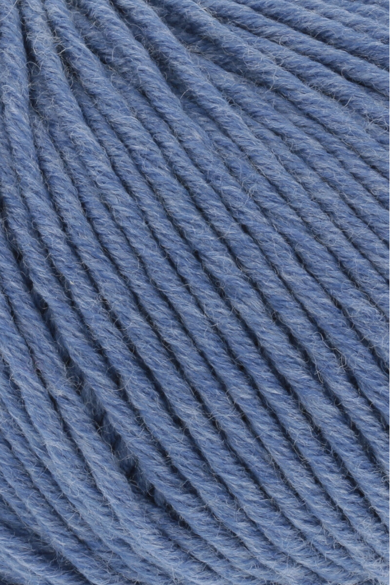Lang Yarns Merino+ – 50g / 90m – Jeans Medium Mélange (0334) – detail