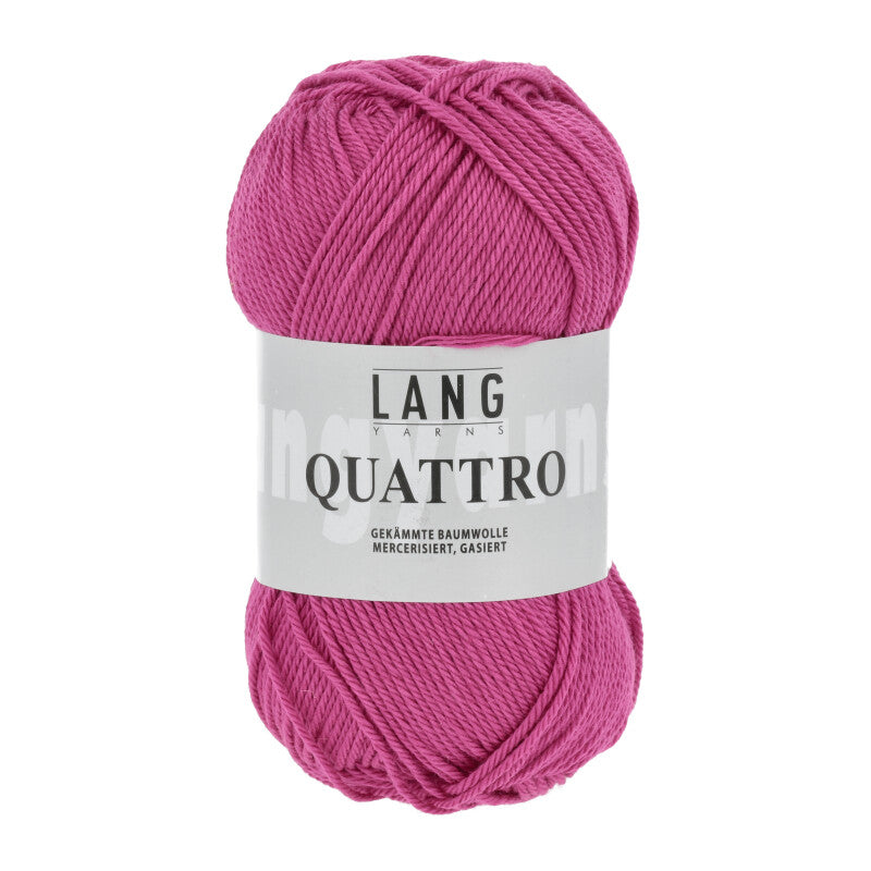 Lang Yarns Quattro – 50g / 120m – Fuchsia (0064)