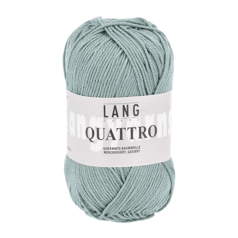 Lang Yarns Quattro – 50g / 120m – Aqua (0072)