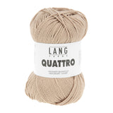 Lang Yarns Quattro – 50g / 120m – Sand (0126)