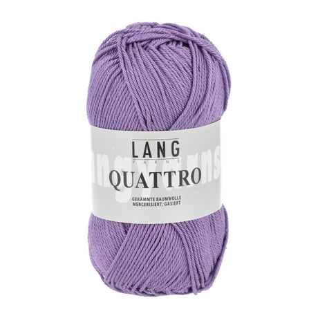 Lang Yarns Quattro – 50g / 120m – Middle Purple (0146)