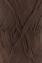 Lang Yarns Quattro – 50g / 120m – Dark Brown (0168) – C view