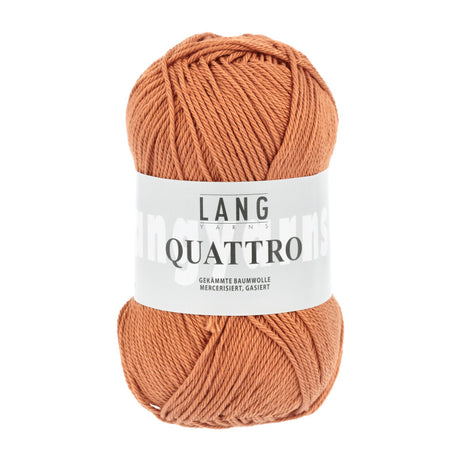 Lang Yarns Quattro – 50g / 120m – Terracotta (0175) – B view