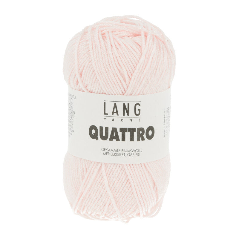 Lang Yarns Quattro – 50g / 120m – Rose Pale (0209) – B view