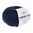 Lang Yarns Merino 150 Yarn, 150m / 50g – Blue Marine (0035)