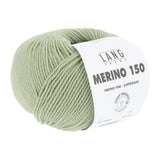 Lang Yarns Merino 150 Yarn, 150m / 50g – Lime Green (0097)
