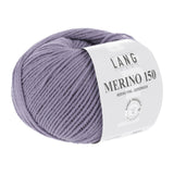 Lang Yarns Merino 150 Yarn, 150m / 50g – Lilac (0207)