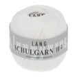 Lang Yarns Schulgarn 10/4 – 100% cotton yarn, 50g/160m – White (0001)
