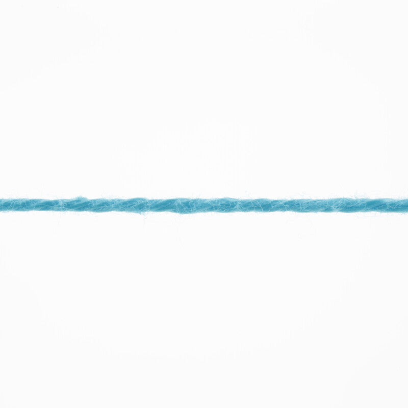 Lang Yarns Schulgarn 10/4 – 100% cotton yarn, 50g/160m – Turquoise (0071) – yarn texture