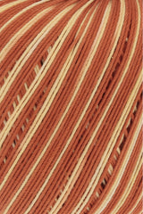 Lang Yarns Schulgarn 10/4 – 100% cotton yarn, 50g/160m – Dusty Orange (0159) – detail