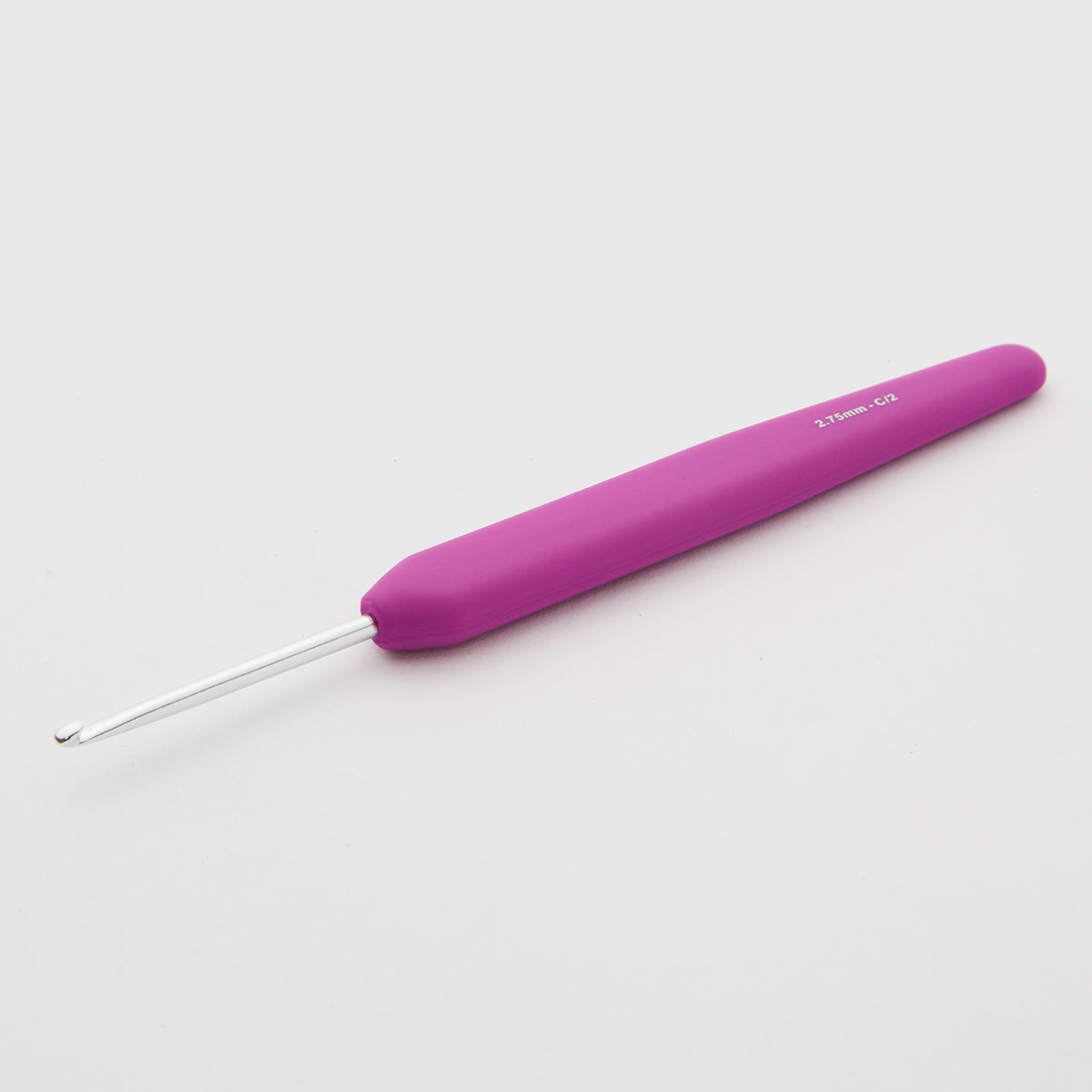 KnitPro Waves 2.0 Aluminium Crochet Hooks with colorful soft  feel handle - Single Ended
