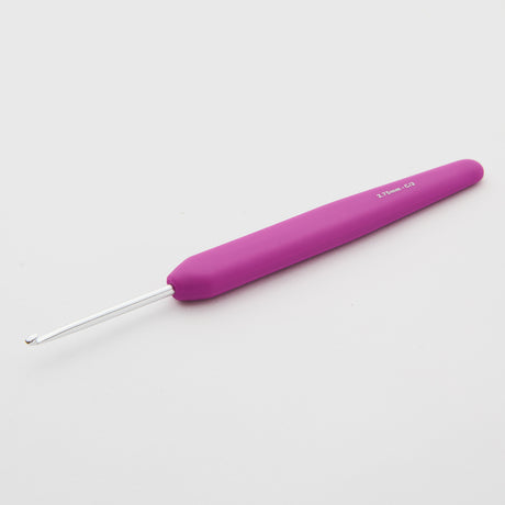 KnitPro Waves 2.0 Aluminium Crochet Hooks with colorful soft  feel handle - Single Ended