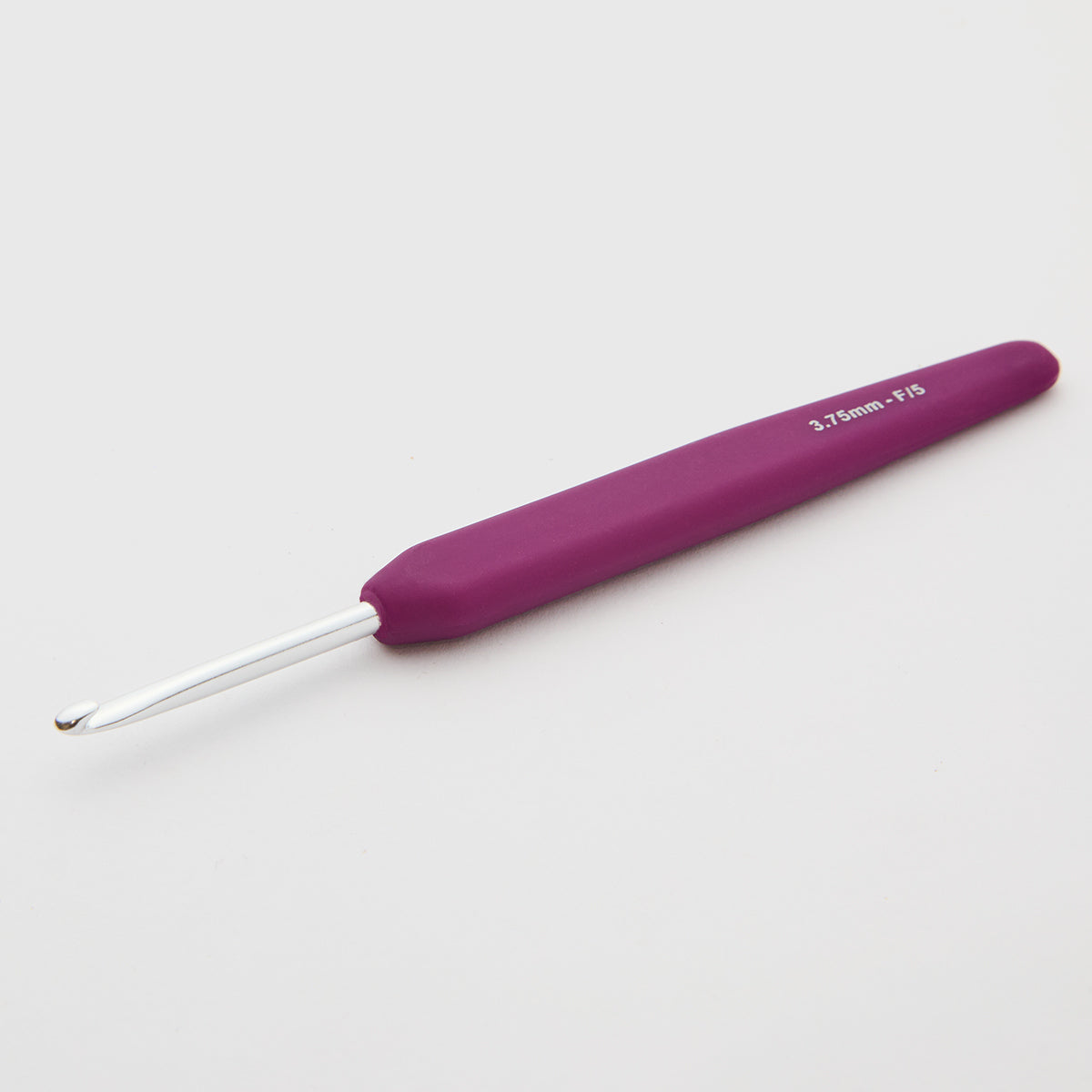 KnitPro Waves 2.0 Aluminium Crochet Hooks with colorful soft  feel handle - Single Ended