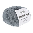 Lang Yarns Merino 120 Yarn, 120m / 50g – Mouse Grey (0124)