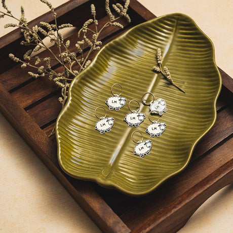 KnitPro Lantern Moon Meadow Stitch Markers, metal set