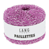 Lang Yarns Paillettes – 25g / 112m – Pink/Pink (0085)