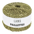 Lang Yarns Paillettes – 25g / 112m – Kiwi/Gold (0097)