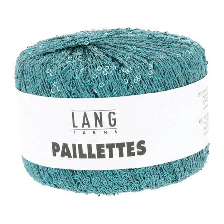 Lang Yarns Paillettes – 25g / 112m – Petrol (0188)