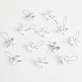 KnitPro NEW ZOONI Stitch Markers in Playful Beads Peace 